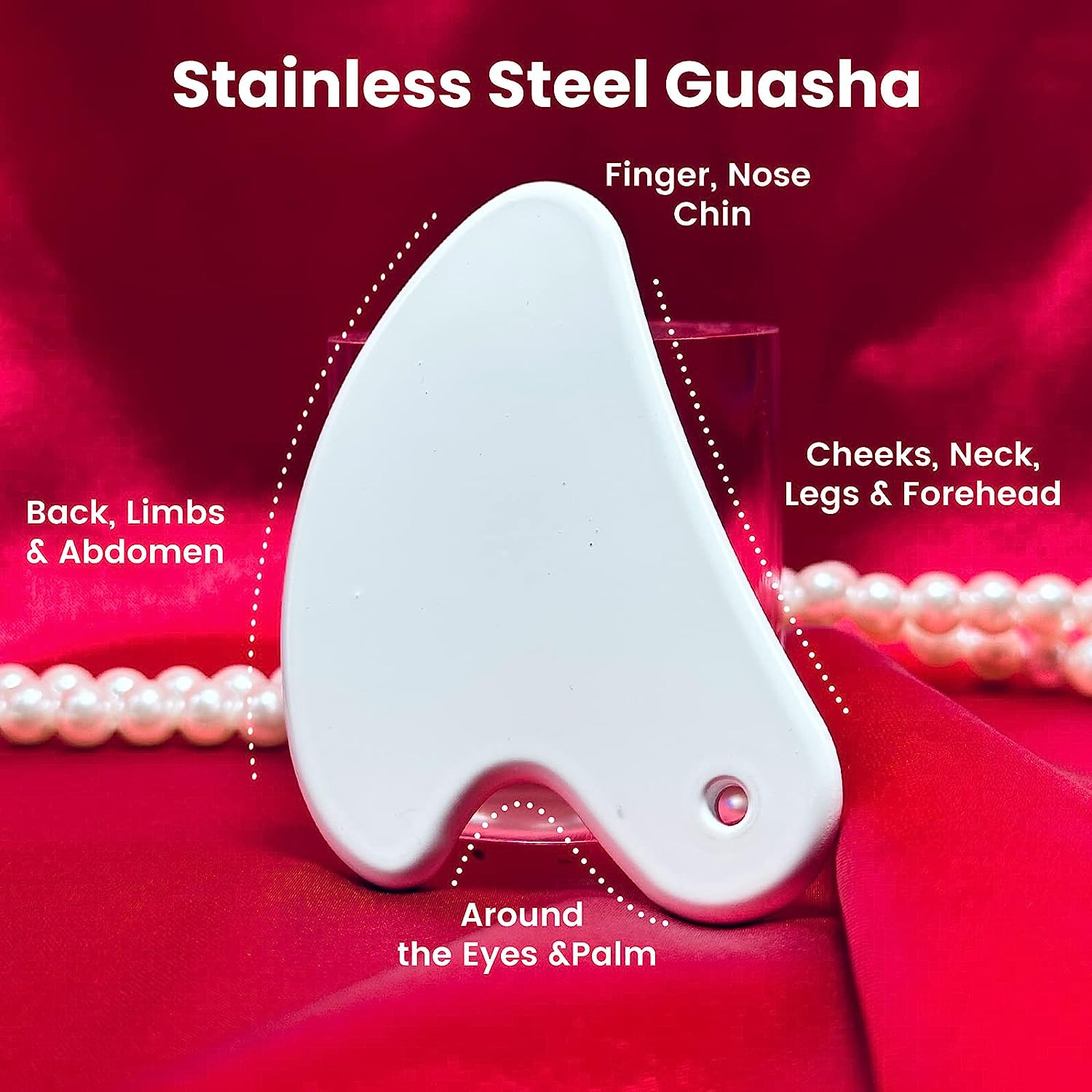 ROSELYNBOUTIQUE Gua Sha & Face Roller for Face - Premium Certified Jade Natural Healing Crystal Self Care Gifts for Women - Facial Skin Care Tools Muscle Relaxing Relieve Wrinkles (Green) - Image 3